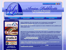 Tablet Screenshot of amicapubblicita.net